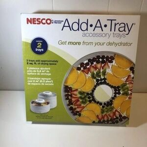 NESCO add A tray set of 2 dehydrator tray american harvest FD 30